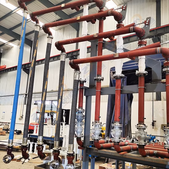 a Frame Hose Loader Bottom Loading Arm