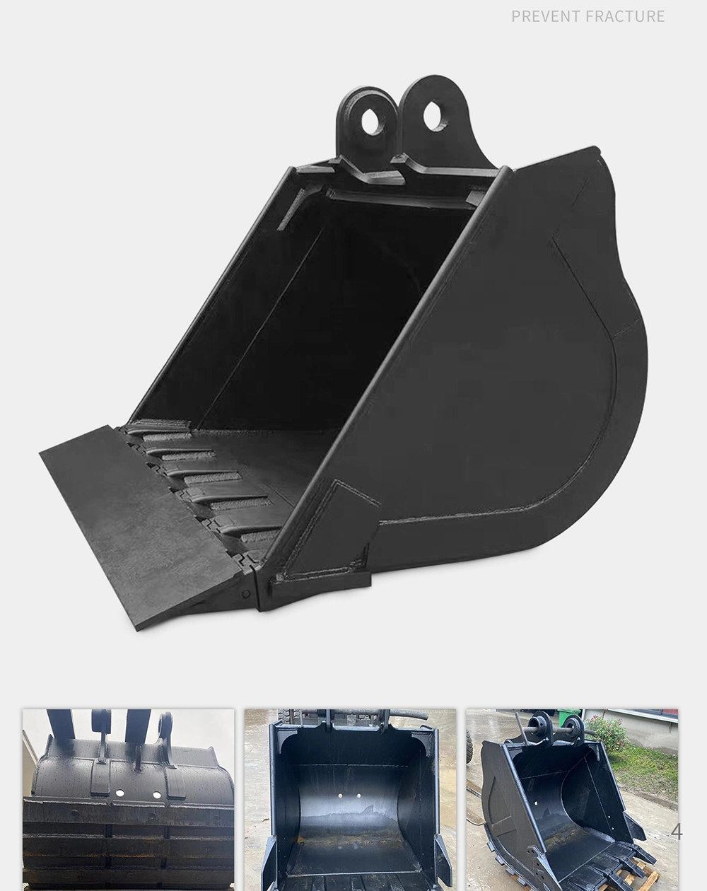 Bucket for Excavator Daewoo Dh120