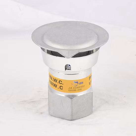 Valvola di sfogo pressione vuoto per recupero vapori olio