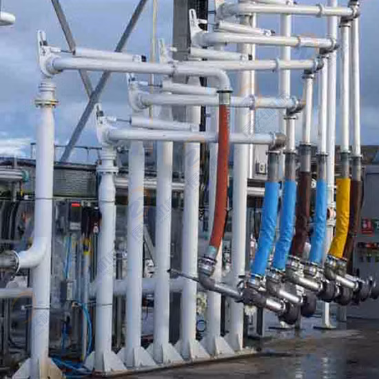 un braccio di carico inferiore del caricatore del tubo del telaio