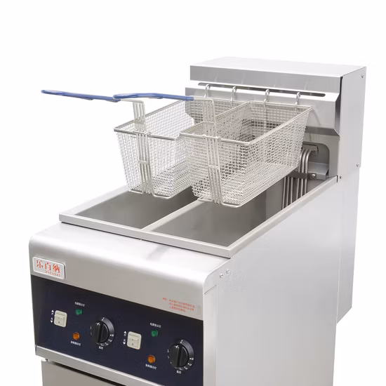 Friggitrice elettrica con 1 vasca e 1 cestello